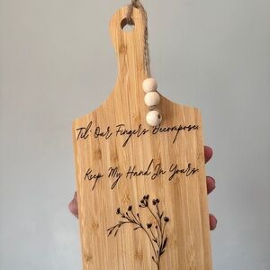 Custom wood burned cutting boards